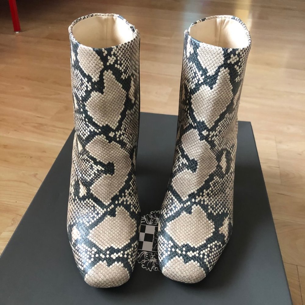 Vince Camuto "Dannia" Bootie Python Print Size 9 - image 3